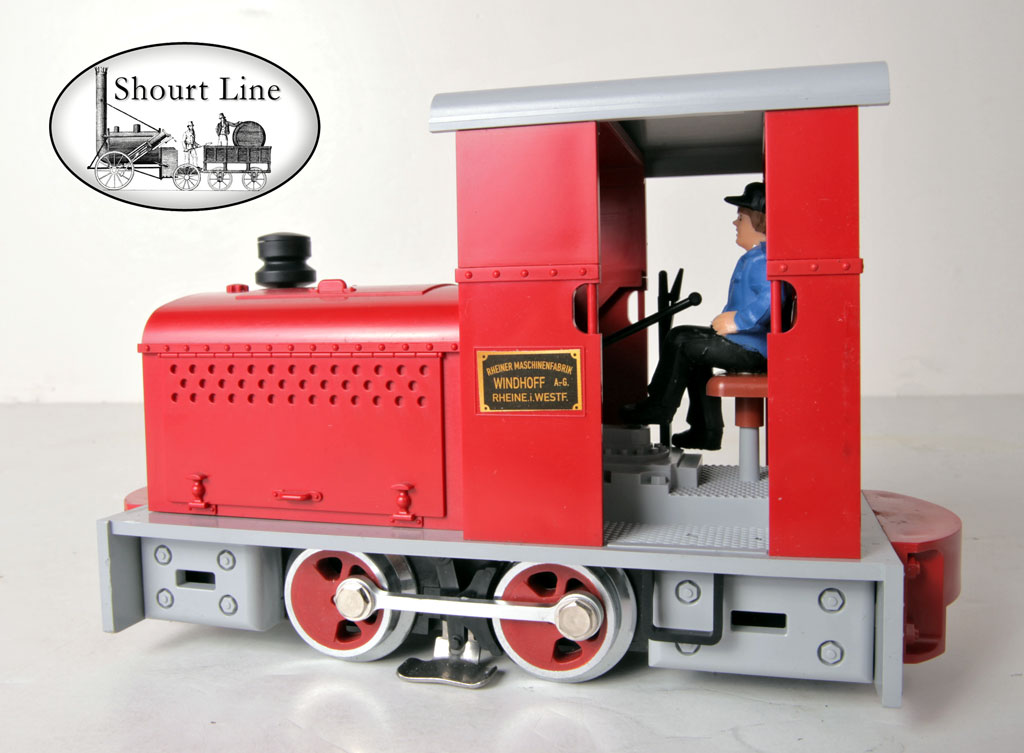 LGB 20910 FRR Red Diesel Loco NEW side view